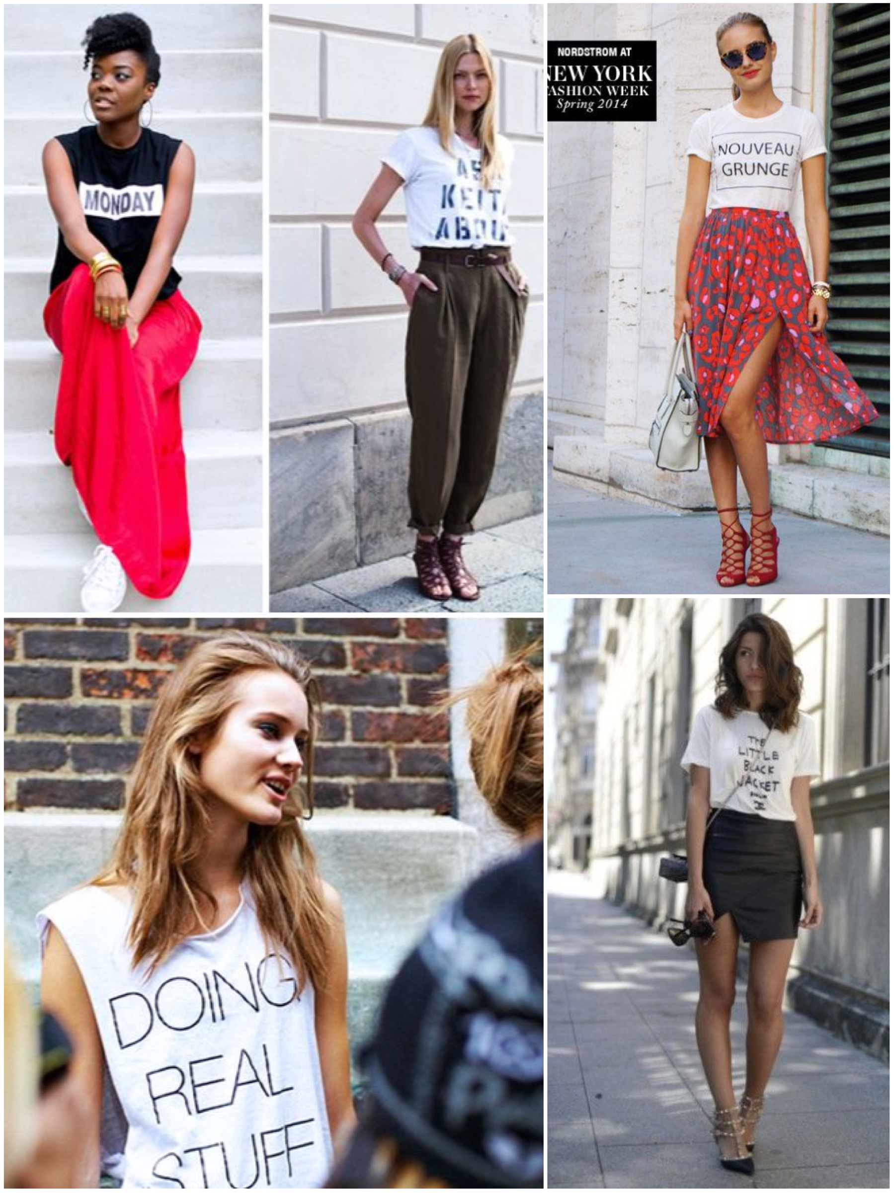 graphic tees street style