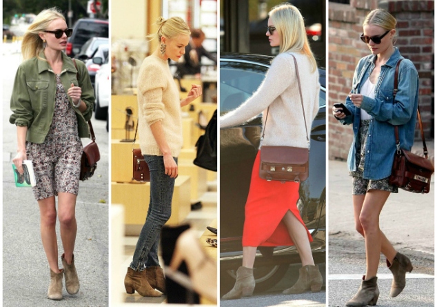 Kate Bosworth Isabel Marant Dicker boots inspiration outfits+proenza schouler ps11 kate bosworth outfits inspiration